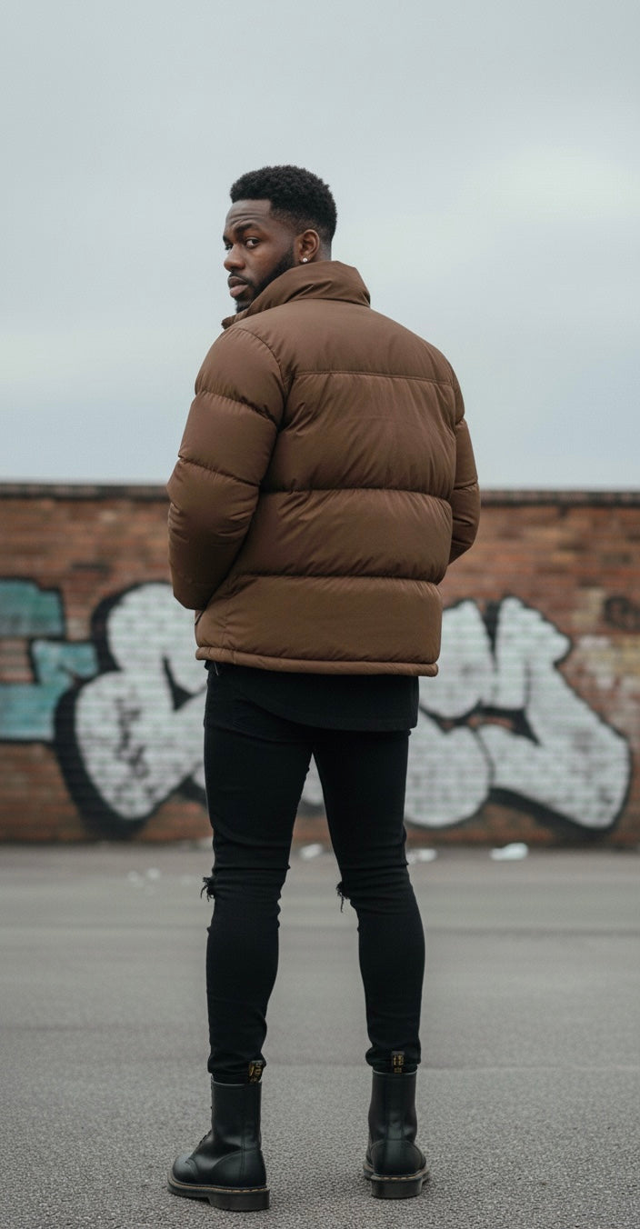 Modern Urban Puffer Jacket for Men