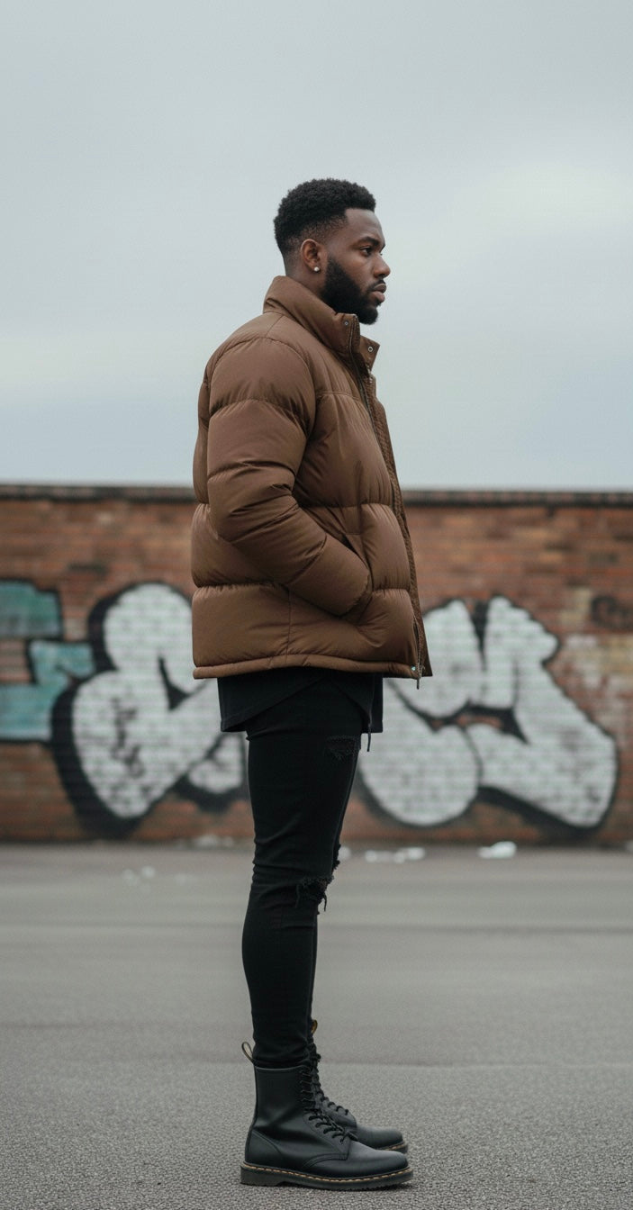 Modern Urban Puffer Jacket for Men