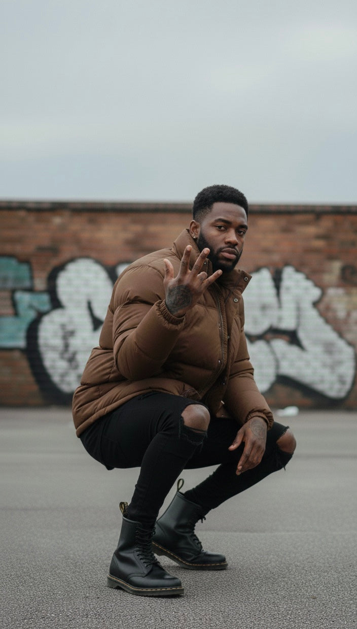 Modern Urban Puffer Jacket for Men