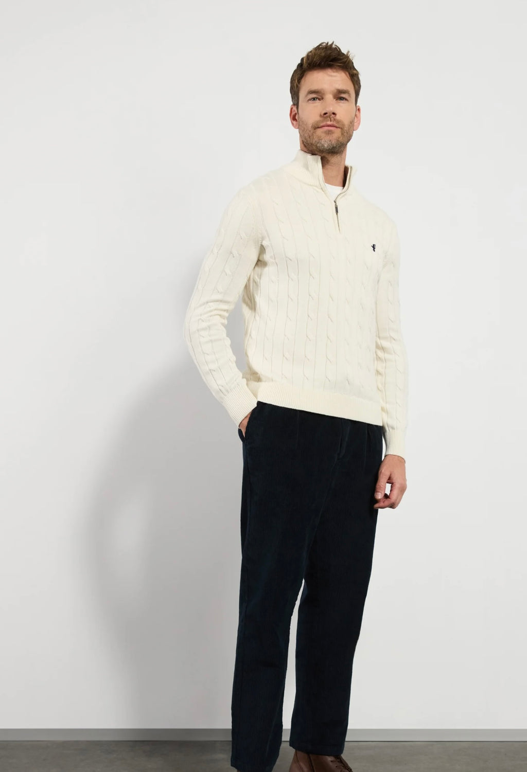 Men’s Premium Knit Sweater – Essential Fit