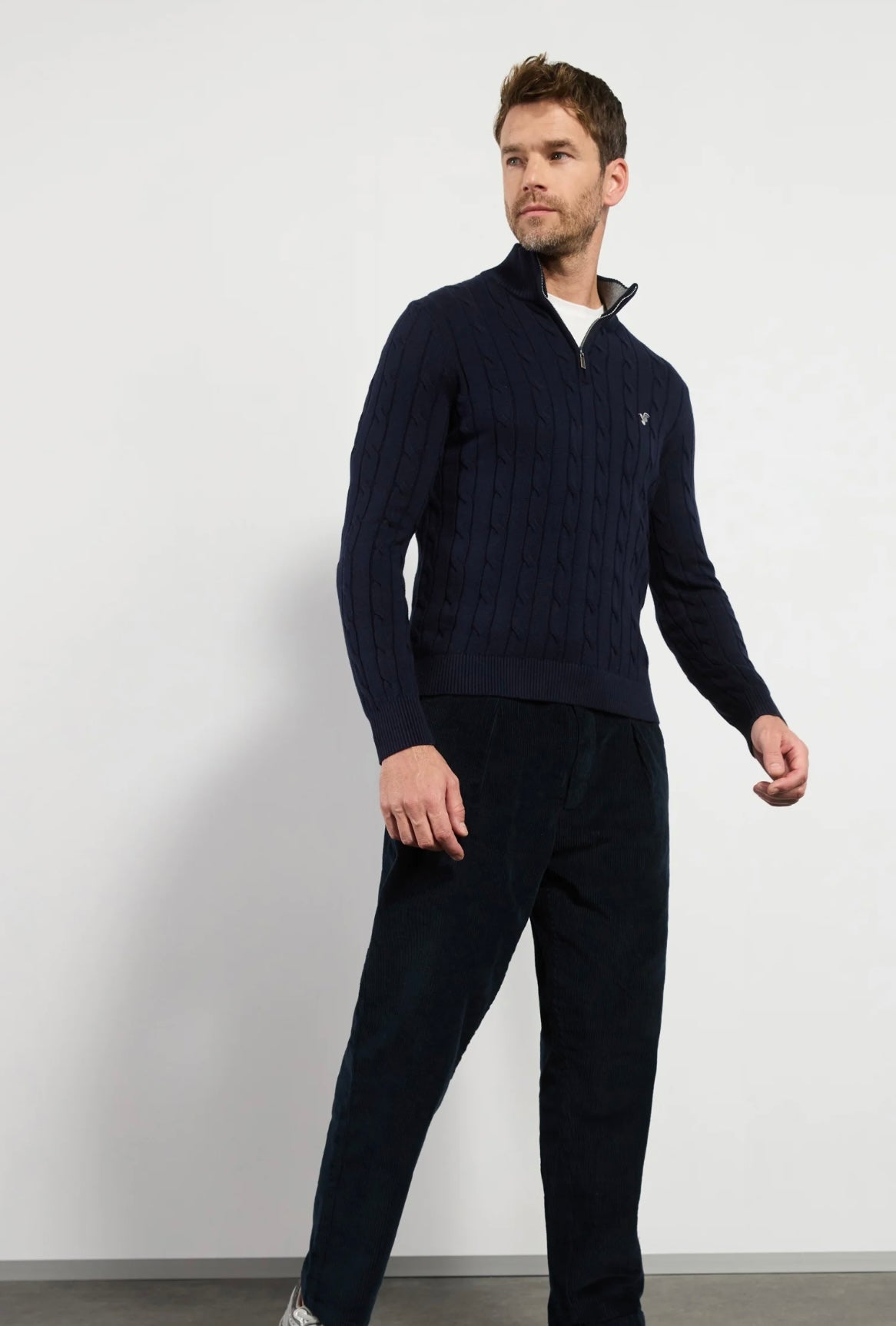 Men’s Premium Knit Sweater – Essential Fit