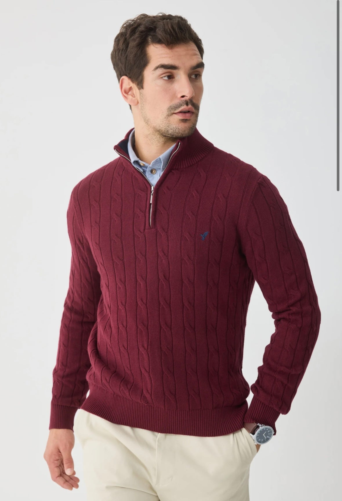 Men’s Premium Knit Sweater – Essential Fit