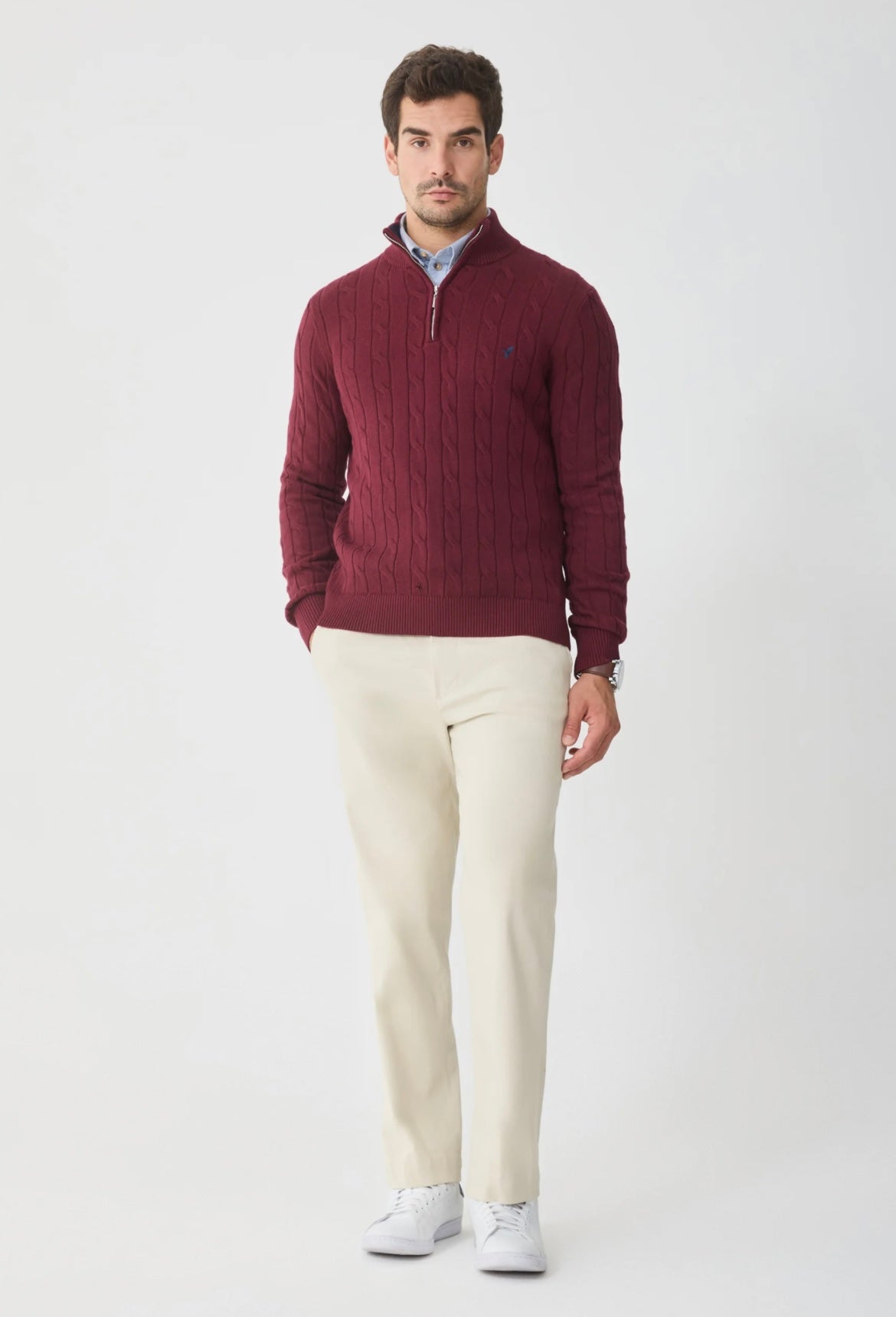 Men’s Premium Knit Sweater – Essential Fit