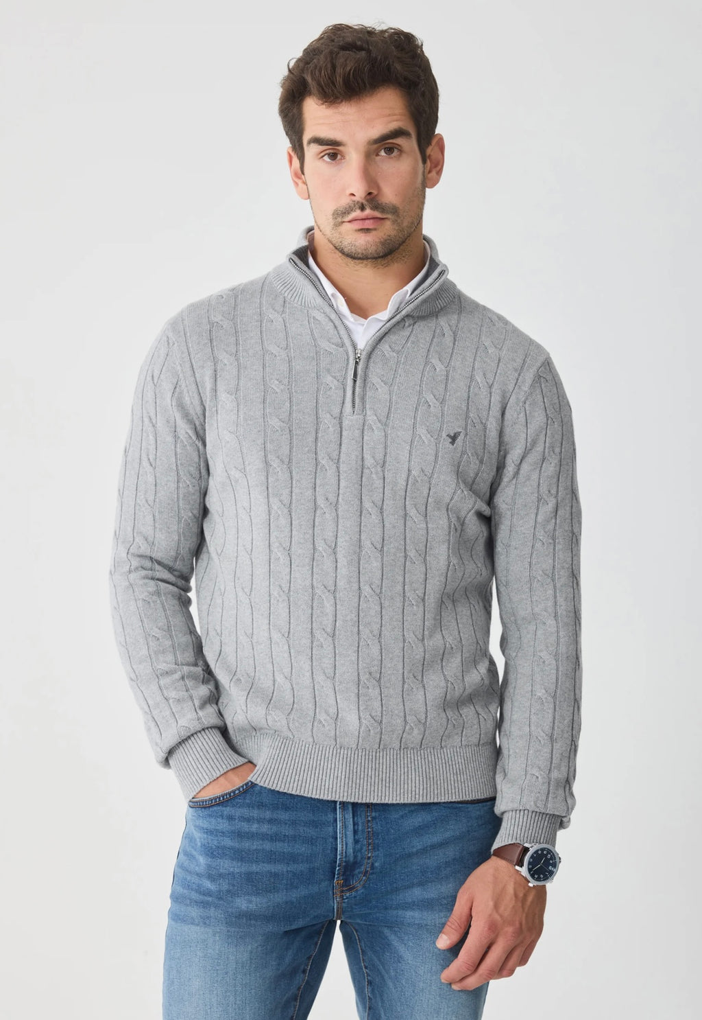 Men’s Premium Knit Sweater – Essential Fit