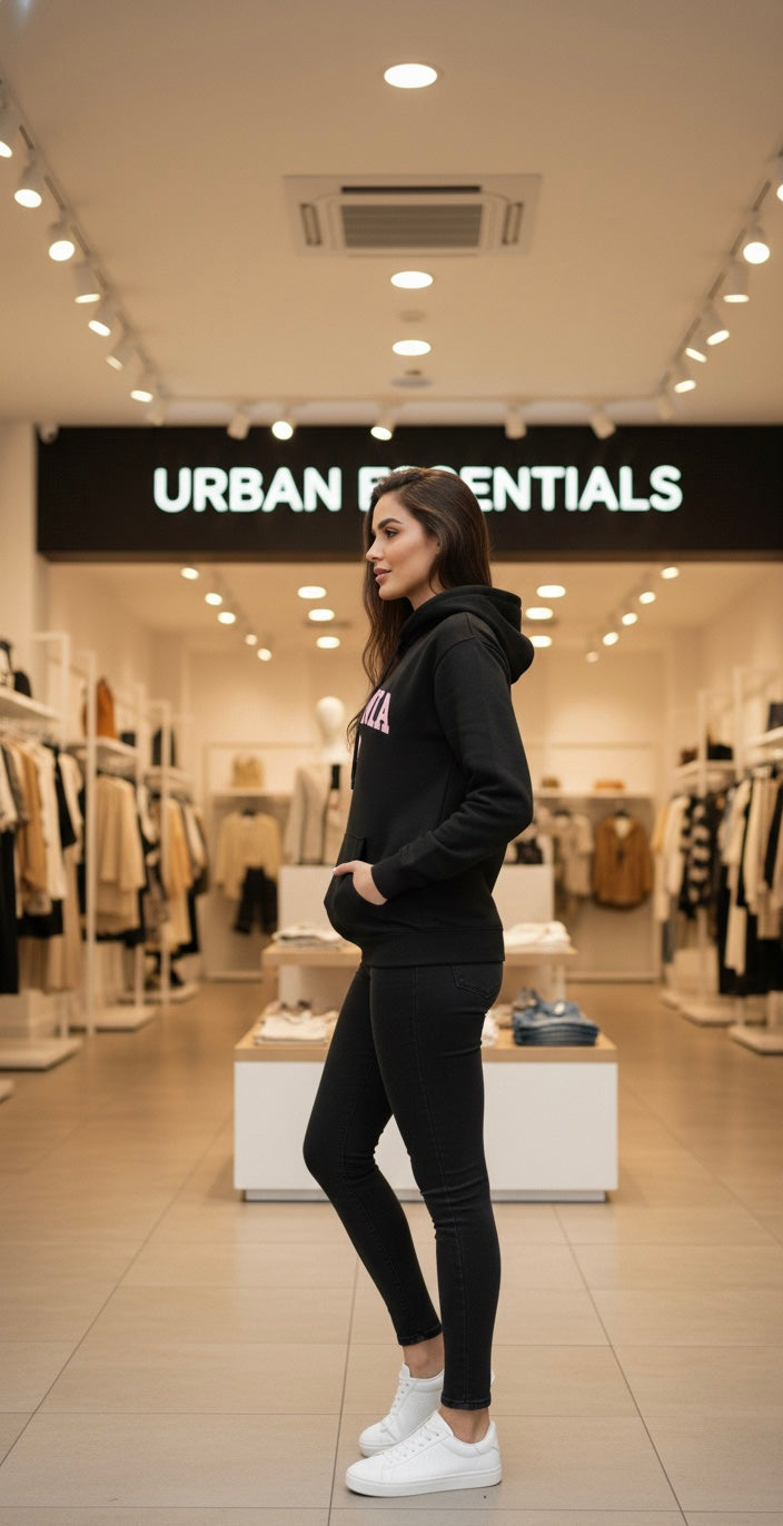 California West Coast Hoodie – Black